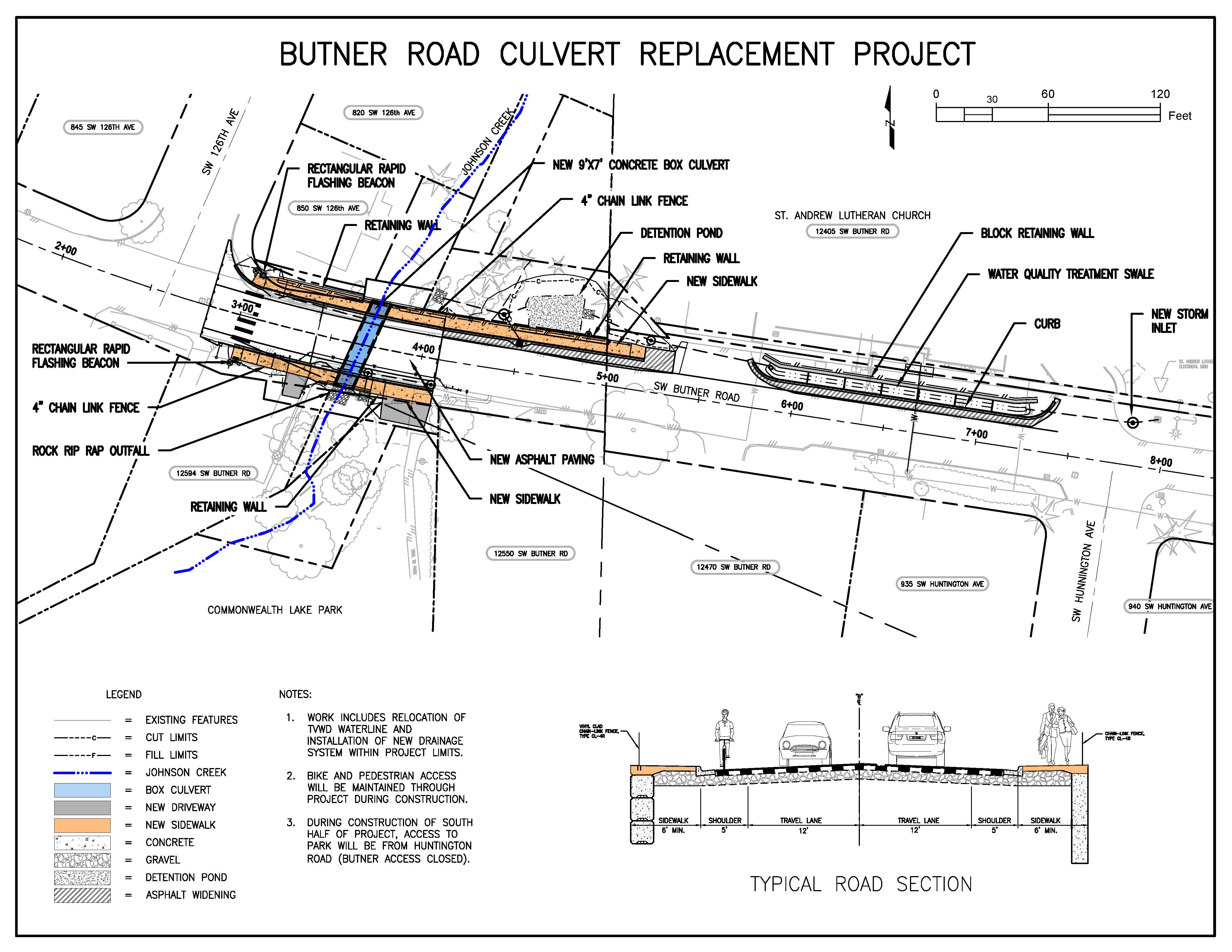 Design | Butner Road Culvert Kickoff